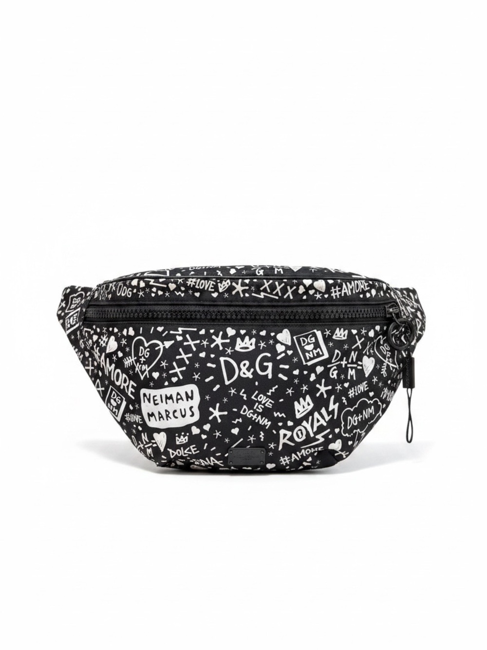 Dolce & Gabbana x Neiman Marcus DG+NM Graffiti Nylon Belt Bag Crossbody